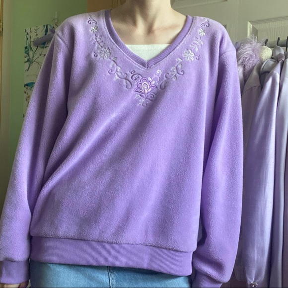 ✨SOLD✨ lavender sweater 💜 - Picture 3 of 10